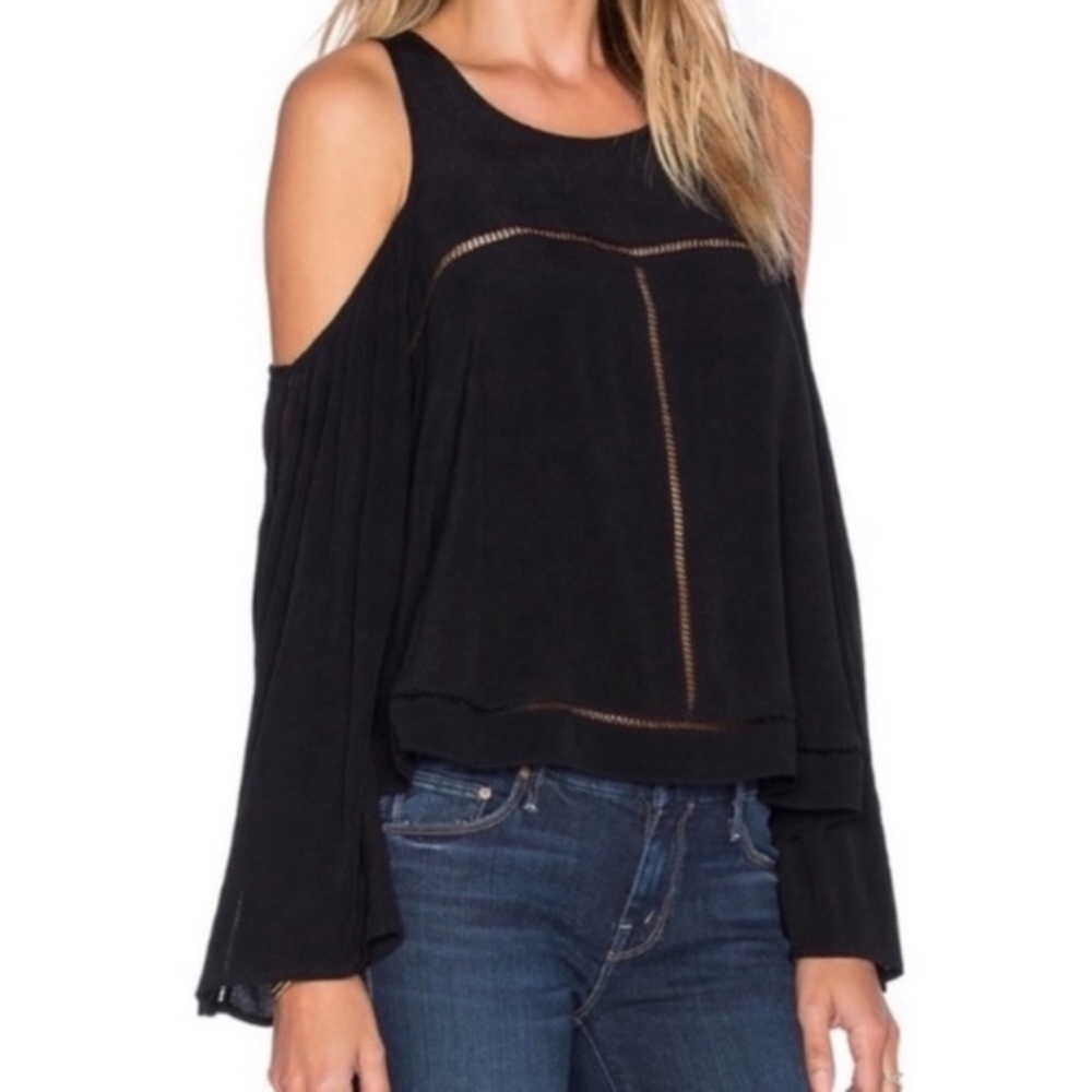 Lovers + Friends Open Shoulder Top